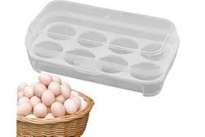 Contenitore per uova | Portauova portatile antiurto di grande capacità,Portauova Contenitore trasparente Risparmio di spazio per viaggi Pesca Picnic Gite Pw tools