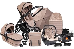 ICANDY WORLD iCandy Peach 7 Complete Bundle Cookie with Latte Cocoon Car Seat & Base