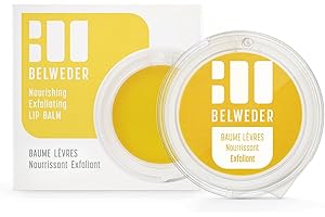 BELWEDER - Balsamo Labbra Esfoliante e Nutriente 5,5 ml - Cura 2 in 1 - Scrub, Idratazione e Rigenerazione delle Labbra - Balsamo per Labbra Trasparente per Donna - Balsamo Labbra Idratante