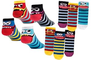 FussFreunde Kinder Socken, 6 Paar für Jungen/Mädchen,Schadstoffgeprüft, in vielen Mustern