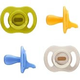 Tommee Tippee StayPut Ultra-light Pacifier | 6-18 meters, 4 pack, one-piece silicone design