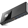 Zedo Mini PC Pro Celeron N6000 Small Desktop Computer 8GB LPDDR4 128GB ROM Support Win11 Micro Form Factor PC Support WiFi 6,BT 5.2, 2.5G Ethernet, 4K HDMI for Office/Home/Business