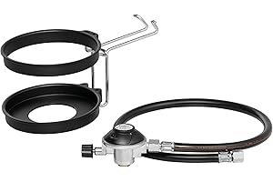 Enders® Zestaw uchwytów na kartusze do Urban II/Explorer II 50 mbar #2071, czarny