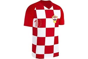 Blackshirt Company Kroatien Trikot Fußball WM EM Fan Trikot Rot