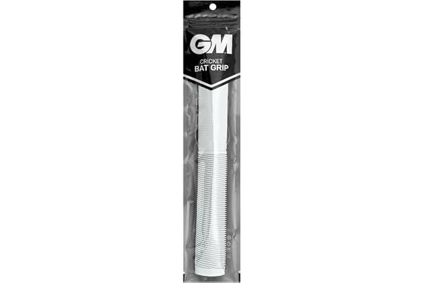 GM Shock Absorbing Rubber Cricket Bat Grip, Size - Mens, Colour - White (Pack of 1)