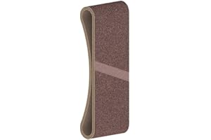 Bosch Professional 3 ud. Estuche de Bandas de Lija X440 Best for Wood and Paint (para Madera y Pintura, 75 x 457 mm, Grano 80, Accesorios para Lijadoras de Banda)