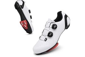 YIHOODA Fahrradschuhe Herren Damen Rennradschuhe Kompatibel mit SPD SPD-SL Look Delta/Keo Klickpedalen Leichte Atmungsaktive Radschuhe für Rennrad, Spinning & Indoor Cycling
