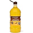 HAYYAN 100% Pure Unrefined Cold/Wood Pressed Virgin Groundnut Peanut Oil 1 Liter - for Cooking (Chekku/Kacchi Ghani)