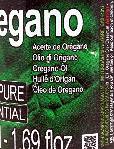 Reines ätherisches Oregano Öl. 50ml / 1.69 oz Unzen Amber Flasche. Premium-Qualität Produkt - 2