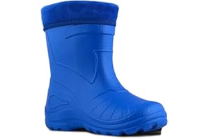 KOLMAX superleichte Eva Kinder Gummistiefel gefüttert 050