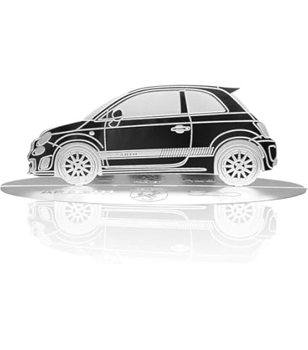 Fiat F595 Abarth 2022 1:18 Solido Vermelho Maranello - 20 anos! Loja on-line de miniaturas