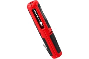 DBREAKS Outil à Dénuder, Outil Universel à Dégainer, 125 mm Dénudeur câble coaxial, Câble basse tension universel Ø8-13mm, SK5 / RG6 / RG59 Denudeuse Cable Electrique