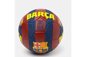 JYC CREATIVE Balón de Fútbol Oficial del Barcelona, Pelota para Jugar al Fútbol, Regalos Ideales para Aficionados, Regalo para Niños, Chicos y Adultos, Soccer Ball,