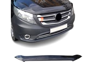 ‎OMAC OMAC Motorhaube Deflektor Insektenschutz kompatibel mit Mercedes Vito W447 2014-2025 Dunkel