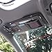 Produktbild LOCEN Auto Sonnenblende Organizer Automotive Kofferraumtaschen Sonnenbrille für Visitenkarten Scheckkarten Parkscheine Grau
