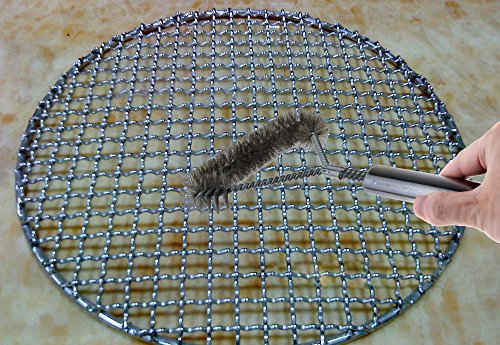 Anpro Grillbürste BBQ Inkl. Silikonpinsel Best Reinigungswerkzeuge für Gasgrill, holzkohlegrill, Elektrogrills und Smoker - 6