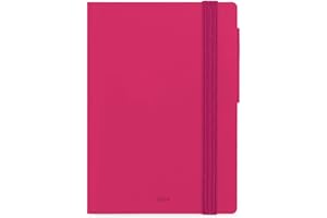 Legami - Agenda Giornaliera Small 2026, Raspberry, 12 Mesi, Chiusura con Elastico, Diario da Gennaio 2026 a Dicembre 2026, in Carta FSC Certificata, 9.5 x 13.5 cm