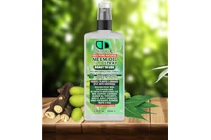 DD TECK DD Organic Neem Oil A Natural Garden Bug Spray for Plants & Horses.- Insect Repellent & Bug Repellent for House, Skin Care, Hair Growht (100ML SPARY)