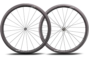 ICAN AeroS Series Juego de Ruedas de Bicicleta de Carretera de Carbono Súper Ligero, 700C Ruedas de Carbono 40mm / 45mm / 50mm / 55mm / 86mm Deep Clincher Tubeless Ready Straight Hub Sapim CX-Ray Spokes