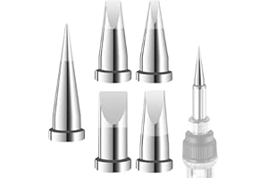 Wjelet 5 punte per saldatura di ricambio LT per Weller WP80 WSP80 WSD81 WS81 WD1000 WD2000 W13338 WSF81D8 WS81D5, manico saldatore LTS LTA LTB LTC LTD