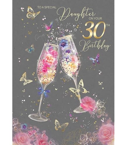 Clintons Biglietto Di Auguri 30° Compleanno - Shake 'N' Vac - Formato 11x15 Cm Con Busta