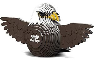 EUGY 022 Aquila calva. Eco-Friendly 3D Paper Puzzle