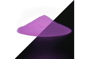 LUMENTICS Premium Leuchtpulver Purple 40g - Im Dunkeln leuchtendes Farbpulver. Nachleuchtend, phosphoreszierend, fluoreszierend und nachleuchtend. UV Pigmente für Farbe, Harz, Lack