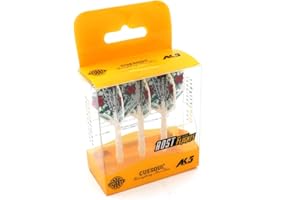 ‎CUESOUL CUESOUL Integrierter Dartschaft und Flights in Standardform, 3er-Set. Unique Designed Pattern