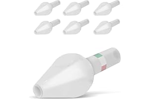 ITALSOLUTIONS Olive Nasali per Lavaggi Neonato - Oliva Nasale Bambini e Adulti - Made in Italy (6 Olive)