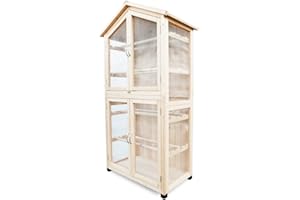 Habau 2842 Armoire de séchage, Naturel, L x P x H 86 x 50 x 165 cm