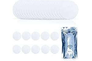SANPOPO 10 NFC Tag 215 Tarjetas NFC NTAG215 Etiquetas NFC iphone,Redondas 25mm Etiqueta Tarjeta NFC 215,504 Bytes Rewritable,Funcionan con Todos los Teléfonos Móviles Habilitados para NFC (Paquete de 10)