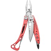 Leatherman Skeletool CX &Ccedil;ok Ama&ccedil;lı Cep Aleti, Mercan | 7'si 1 Arada Kamp ve Hayatta Kalma &Ccedil;oklu Aracı, ABD'de &Uuml;retilmiştir