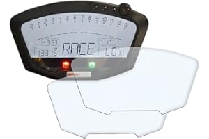 Pellicola protettiva per cruscotto Speedo Angels compatibile con Ducati 848 1198 (all models) Cruscotto Proteggi Schermo: 2 x Ultra-Trasparente