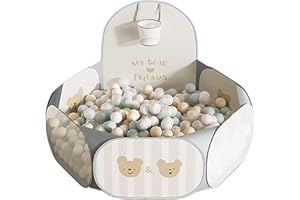 Yulokdwi Piscine à Balles Pliable | Parc De Jeu Portable Et Pliable - Piscine à Balles de Jouet pour | pour Extérieur Salon Chambre Salle De Jeu Chambre De Bébé Maternelle Et Voyage