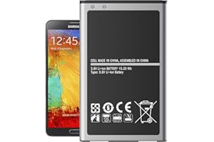 ITMBET Akku für Samsung Galaxy Note 3 | 4000mAh | Lithium-Ionen-Akku der Modelle Note 3 EB-B800BE N9000, N9005, N900A, N900V, N900P, N900T