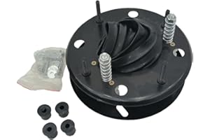 Folpus Mecanismo de inclinación para lavabo de peluquería, herramienta de inclinación con envoltura de goma, 21 cm de diámetro, pieza de repuesto para, Accesorios de 19.9 mm