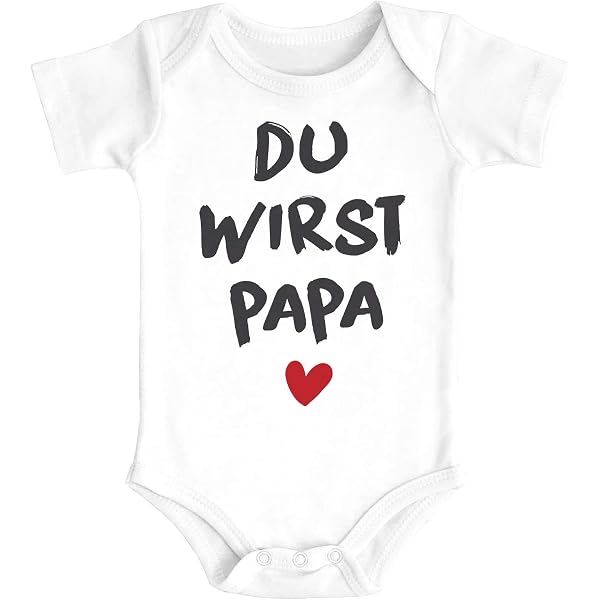 MoonWorks® Body Neonato Manica Corta – 'Ich Lächle Nicht, Ich Drücke!' – Cotone Biologico – Nero 12-18 Mesi