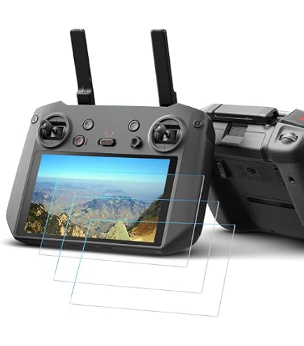 Telecomando originale RC – Telecomando ad alte prestazioni per DJI Mavic 3 e DJI Mini 3 Pro, supporto trasmissione immagini O3+, distanza di trasmissione fino a 15 km, con cordino e pellicola