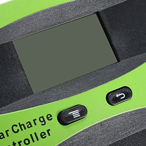 MOHOO 30A 12V-24V Solar Panel Regler Laderegler Intelligente Heim Verwenden PWM & WPC-Modus LCD Display Solarladeregler Mit USB Geeignet für Haus, Industrie, Gewerbe, Boot, Auto usw.# - 4