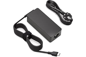 BIUBOTY 45W 65W Ricarica rapida Caricabatterie universale Chromebook USB C Type C per Compatibile con Lenovo Acer HP Asus Samsung Dell Google Serie Cavo di Adattatore PC Portatile