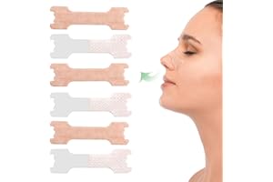 RIPEFUN 50PCS Nose Strips for Snoring, Nasal Anti Snore Strip Reduce Snoring and Relieve Nasal Congestion, Stop Snoring Aids Men Women, Long Lasting Breathable Nasal Strip, Better Breathe Nose Pads (66*19mm)