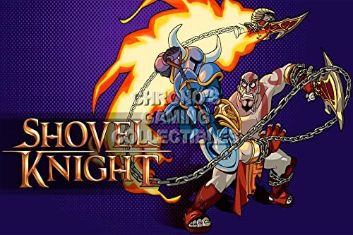 CGC Huge Poster GLOSSY FINISH - Shovel Knight and Kratos - PS3 PS4 - SHK016 (24" x 36" (61cm x 91.5cm))
