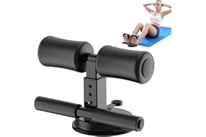 SILENCIO Sit-Up Bar With Foam Handle and Rubber Suction Seat Up Fitness Equipment Sit-ups and Push-ups Assistant Device For W