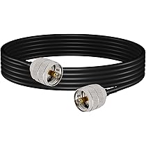 Câble Coaxial UHF RG58 Câble Coaxial UHF 7m YILIANDUO - RG58/U SO239-PL259 Radio Amateur Câble Radio Amateur RG58