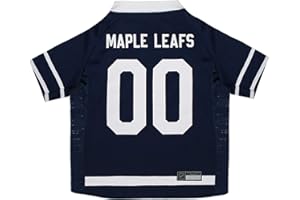 Pets First NHL Toronto Maple Leafs Jersey for Dogs & Cats, Small. - Let Your Pet be a Real NHL Fan!