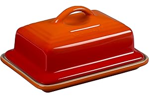 Le Creuset Stoneware Butter Dish, 900 g, 17 x 12.5 x 9 cm, Volcanic, 70837170900000