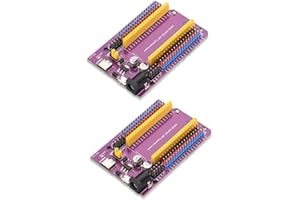 Diymore 2PCS pour ESP32 Breakout Board pour ESP32,pour ESP32 Expanseur pour 25MM Distance 38PIN pour ESP32 pour ESP32 Carte de développement Microcontrôleur