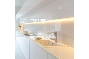 DE SANCTIS LIGHT DESIGN Neon led Sottopensile Cucina Barra Led Soggiorno Camera Profilo Con Sensore Dimmer Sfioramento Touch Lampada Striscia Luce Luminosa Continua Made In Italy