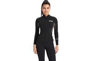 ZCCO Pantalones Cortos de Buceo de Neopreno de 2 mm, Pantalones Cortos de Neopreno para Hombres y Mujeres