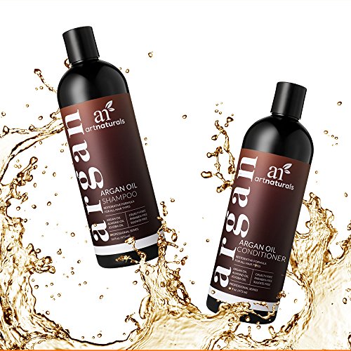 ArtNaturals Arganöl-Shampoo und Conditioner Set – je 473 ml – Komplette Tägliche Pflege – Sulfat-frei - 4